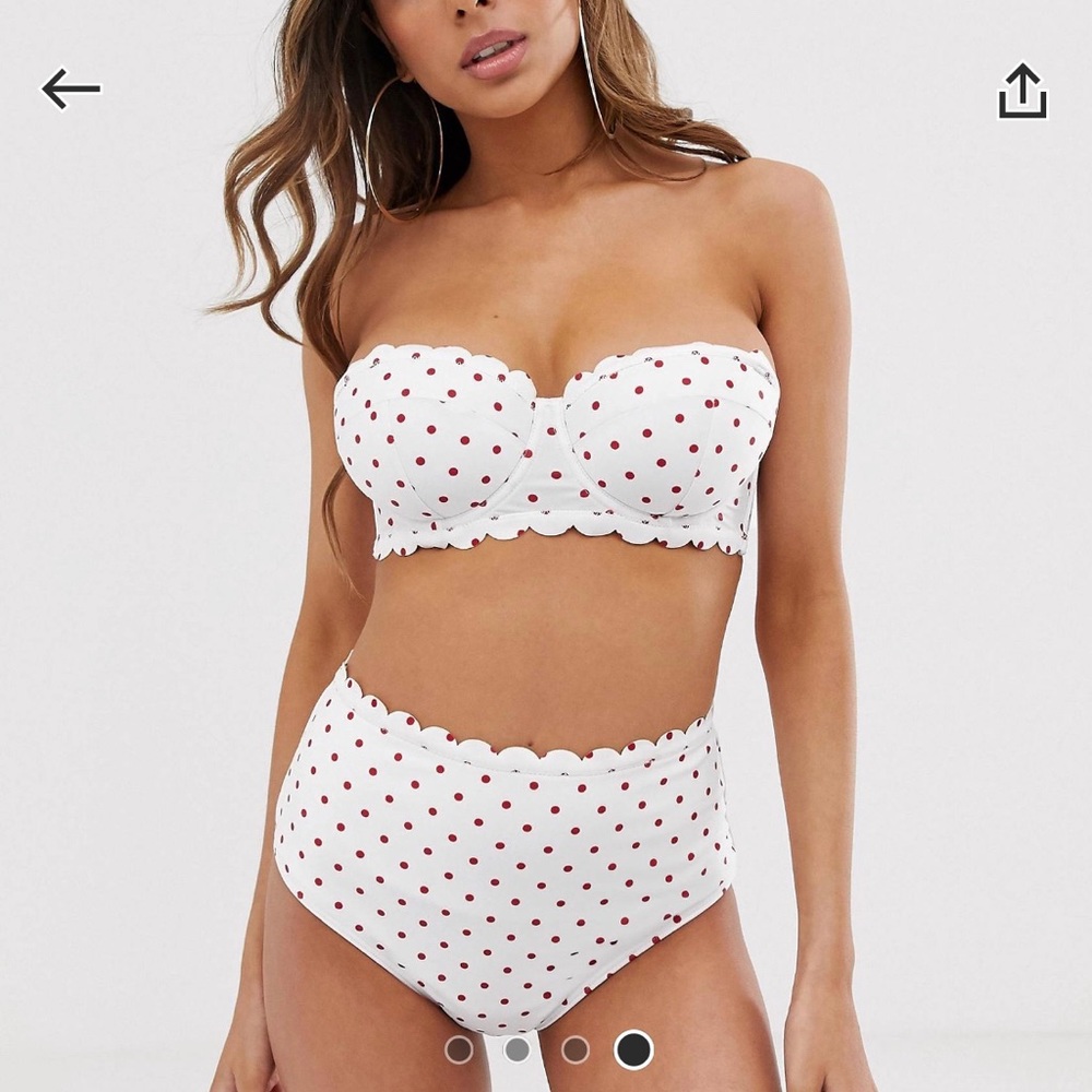 Polka dot bikini